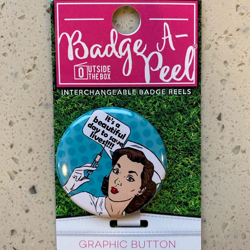 Badge A Peel interchangeable badge reel